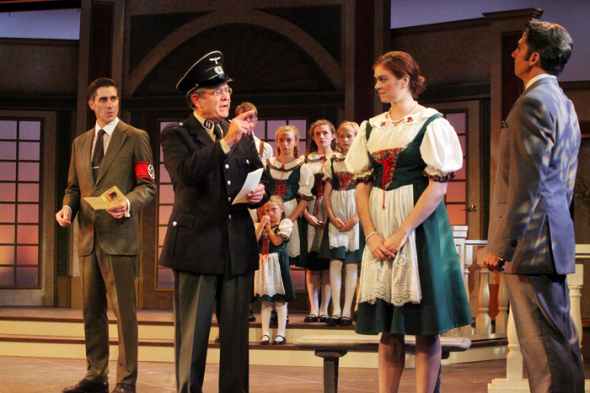 Dean Temple as Herr Zeller in The Sound of Music at TriArts Sharon Playhouse