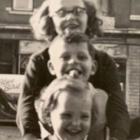 My mom Laryssa, my Uncle Andy, and my Aunt Mika